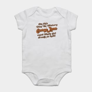 On This Day In History, George Jones... Baby Bodysuit